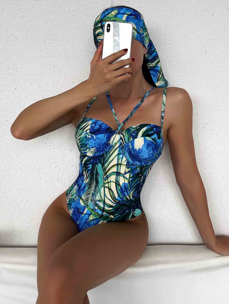 Printed swimwear