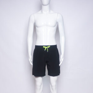 black swim shorts for men