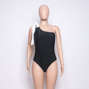 one shoulder one piece swimsuit