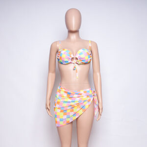 three piece swimsuit set